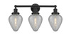Geneseo - 3 Light - 25 inch - Matte Black - Bath Vanity Light (616-3W-BK-G165)