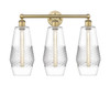 Windham - 3 Light - 25 inch - Brushed Brass - Bath Vanity Light (616-3W-BB-G682-7)