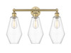 Cindyrella - 3 Light - 25 inch - Brushed Brass - Bath Vanity Light (616-3W-BB-G652-7)