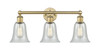 Hanover - 3 Light - 24 inch - Brushed Brass - Bath Vanity Light (616-3W-BB-G2812)