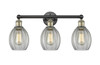 Eaton - 3 Light - 24 inch - Black Antique Brass - Bath Vanity Light (616-3W-BAB-G82)