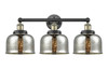 Bell - 3 Light - 26 inch - Black Antique Brass - Bath Vanity Light (616-3W-BAB-G78)