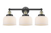 Bell - 3 Light - 26 inch - Black Antique Brass - Bath Vanity Light (616-3W-BAB-G71)