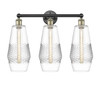 Windham - 3 Light - 25 inch - Black Antique Brass - Bath Vanity Light (616-3W-BAB-G682-7)