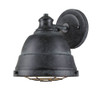 Bartlett 1 Light Sconce In Black Patina With Black Patina Shade(s) (7312-1W BP)