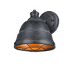 Bartlett 1 Light Sconce In Black Patina With Black Patina Shade(s) (7312-1W BP)