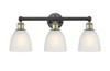 Castile - 3 Light - 24 inch - Black Antique Brass - Bath Vanity Light (616-3W-BAB-G381)