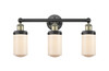 Dover - 3 Light - 23 inch - Black Antique Brass - Bath Vanity Light (616-3W-BAB-G311)