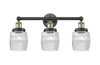 Colton - 3 Light - 24 inch - Black Antique Brass - Bath Vanity Light (616-3W-BAB-G302)
