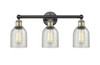 Caledonia - 3 Light - 23 inch - Black Antique Brass - Bath Vanity Light (616-3W-BAB-G259)