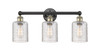 Cobbleskill - 3 Light - 23 inch - Black Antique Brass - Bath Vanity Light (616-3W-BAB-G112C-5CL)