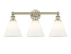 Berkshire - 3 Light - 26 inch - Antique Brass - Bath Vanity Light (616-3W-AB-GBC-81)