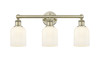 Bridal Veil - 3 Light - 23 inch - Antique Brass - Bath Vanity Light (616-3W-AB-G559-5GWH)