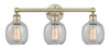 Belfast - 3 Light - 24 inch - Antique Brass - Bath Vanity Light (616-3W-AB-G105)