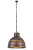 Charita - 3 Light - 24 inch - Burnt Copper - Cord hung - Pendant (650-3P-BC-24)