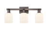 Bridal Veil - 3 Light - 26 inch - Oil Rubbed Bronze - Bath Vanity Light (716-3W-OB-G559-5GWH)
