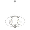 Colson 6 Light Linear Pendant In Pewter (3167-LP PW)