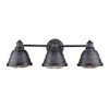 Bartlett BP 3 Light Bath Vanity in Black Patina (7312-BA3 BP)