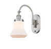 Bellmont - 1 Light - 7 inch - Brushed Satin Nickel - Sconce (918-1W-SN-G191-LED)