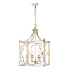 Laurent 4-Light Pendant in Antique Ivory (0885-4P AI)