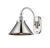 Briarcliff - 1 Light - 10 inch - Polished Nickel - Sconce (918-1W-PN-M10-PN-LED)