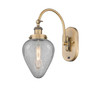 Geneseo - 1 Light - 7 inch - Brushed Brass - Sconce (918-1W-BB-G165-LED)
