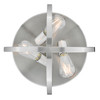 Colson 3 Light Flush Mount In Pewter (3167-FM15 PW)