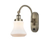 Bellmont - 1 Light - 7 inch - Antique Brass - Sconce (918-1W-AB-G191-LED)