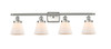 Cone - 4 Light - 36 inch - Brushed Satin Nickel - Bath Vanity Light (916-4W-SN-G61)