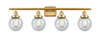 Beacon - 4 Light - 36 inch - Satin Gold - Bath Vanity Light (916-4W-SG-G204-6)