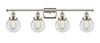 Beacon - 4 Light - 36 inch - Polished Nickel - Bath Vanity Light (916-4W-PN-G202-6)