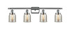 Bell - 4 Light - 36 inch - Polished Chrome - Bath Vanity Light (916-4W-PC-G58-LED)