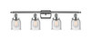 Bell - 4 Light - 36 inch - Polished Chrome - Bath Vanity Light (916-4W-PC-G54-LED)