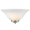 Multi-Family 1 Light Wall Sconce in Pewter with Opal Glass (8355 PW)