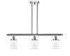Bell - 3 Light - 36 inch - Polished Chrome - Stem Hung - Island Light (916-3I-PC-G51)