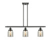 Bell - 3 Light - 36 inch - Oil Rubbed Bronze - Stem Hung - Island Light (916-3I-OB-G58)