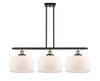 Bell - 3 Light - 36 inch - Black Antique Brass - Stem Hung - Island Light (916-3I-BAB-G71-L)