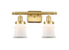 Canton - 2 Light - 16 inch - Satin Gold - Bath Vanity Light (916-2W-SG-G181S)