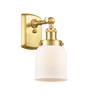 Bell - 1 Light - 5 inch - Satin Gold - Sconce (916-1W-SG-G51)