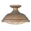 Bartlett Semi-Flush in Copper Patina (7312-SF CP)