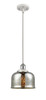 Bell - 1 Light - 8 inch - White Polished Chrome - Mini Pendant (916-1S-WPC-G78-LED)