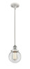 Beacon - 1 Light - 6 inch - White Polished Chrome - Mini Pendant (916-1S-WPC-G202-6)