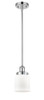 Bell - 1 Light - 5 inch - Polished Chrome - Mini Pendant (916-1S-PC-G51-LED)