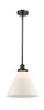 Cone - 1 Light - 12 inch - Oil Rubbed Bronze - Mini Pendant (916-1S-OB-G41-L-LED)