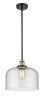 Bell - 1 Light - 12 inch - Black Antique Brass - Mini Pendant (916-1S-BAB-G74-L)
