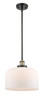Bell - 1 Light - 12 inch - Black Antique Brass - Mini Pendant (916-1S-BAB-G71-L)