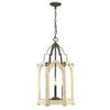 Octavia 4 Light Pendant In Antique Black Iron (0832-4P ABI)