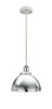 Derby - 1 Light - 10 inch - White Polished Chrome - Cord hung - Mini Pendant (916-1P-WPC-MFD-10-PC)