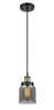 Bell - 1 Light - 5 inch - Black Antique Brass - Cord hung - Mini Pendant (916-1P-BAB-G53-LED)
