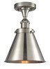 Appalachian - 1 Light - 7 inch - Brushed Satin Nickel - Semi-Flush Mount (916-1C-SN-M13-SN)